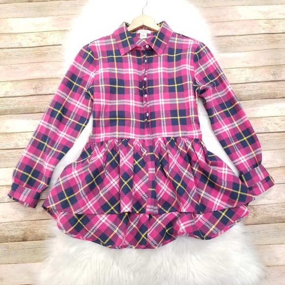 Sundance Tops - Sundance Hayden Creek Peplum Plaid Flannel Top